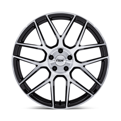 20x10.5 TSW TW002 Lasarthe Gloss Black Machined Wheel 5x112 (30mm)