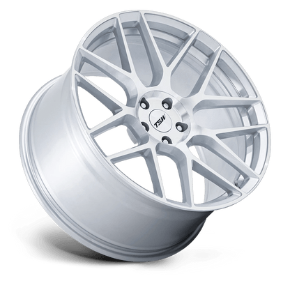 18x9 TSW TW002 Lasarthe Gloss Silver Machined Wheel 5x112 (45mm)