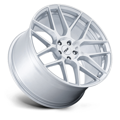 18x8.5 TSW TW002 Lasarthe Gloss Silver Machined Wheel 5x100 (38mm)