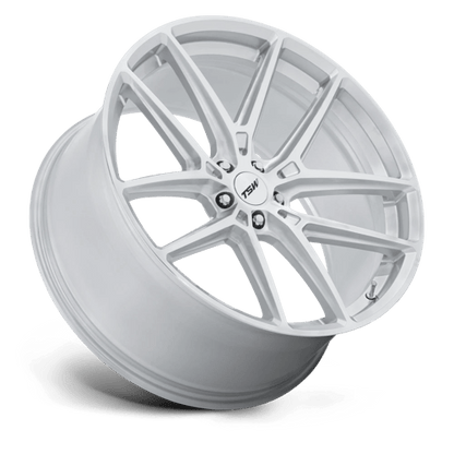 19x10.5 TSW TW006 Imola Gloss Silver Machined Wheel 5x112 (35mm)
