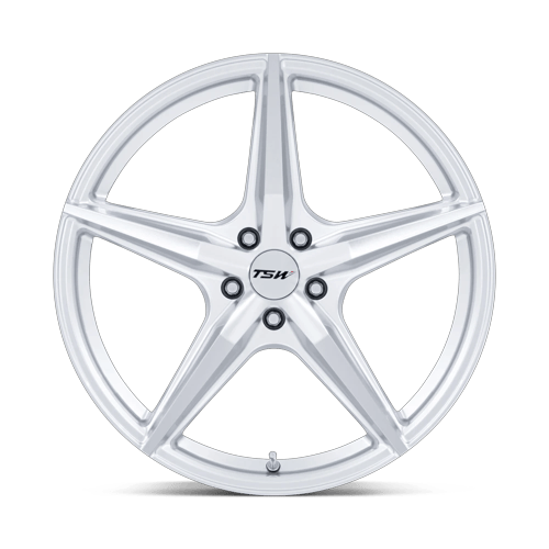 20x10.5 TSW TW007 Esprit Hyper Silver Machined Wheel 5x4.5 (38mm)