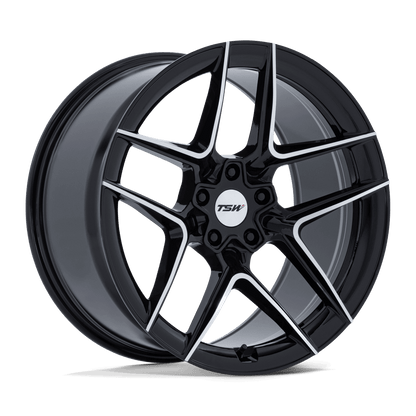 19x10.5 TSW TW008 Slipstream Matte Black Wheel 5x112 (40mm)