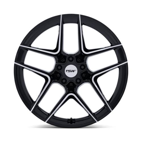 20x9 TSW Ascari Matte Black W/ Gloss Black Lip Wheel 5x4.5 (40mm)