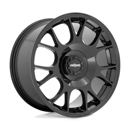 20x10.5 Rotiform R187 TUF-R Gloss Black Wheel 5x112/5x4.5 (35mm)