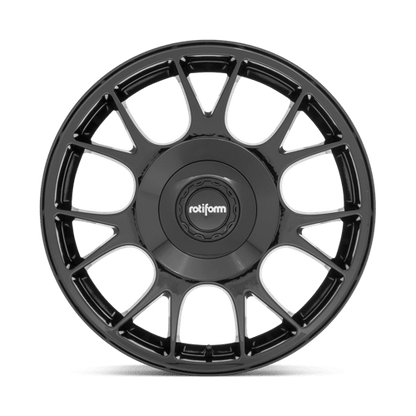20x10.5 Rotiform R187 TUF-R Gloss Black Wheel 5x112/5x4.5 (35mm)