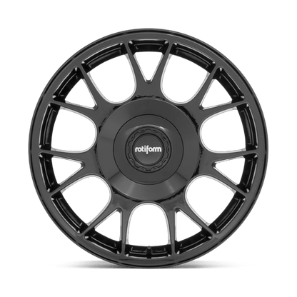 19x8.5 Rotiform R187 TUF-R Gloss Black Wheel 5x100/5x112 (45mm)