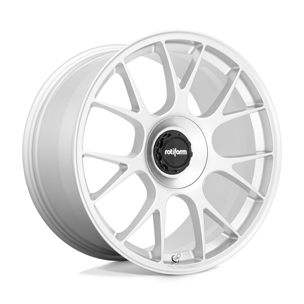 20x9.5 Rotiform R902 TUF Gloss Silver Wheel 5x120 (22mm)