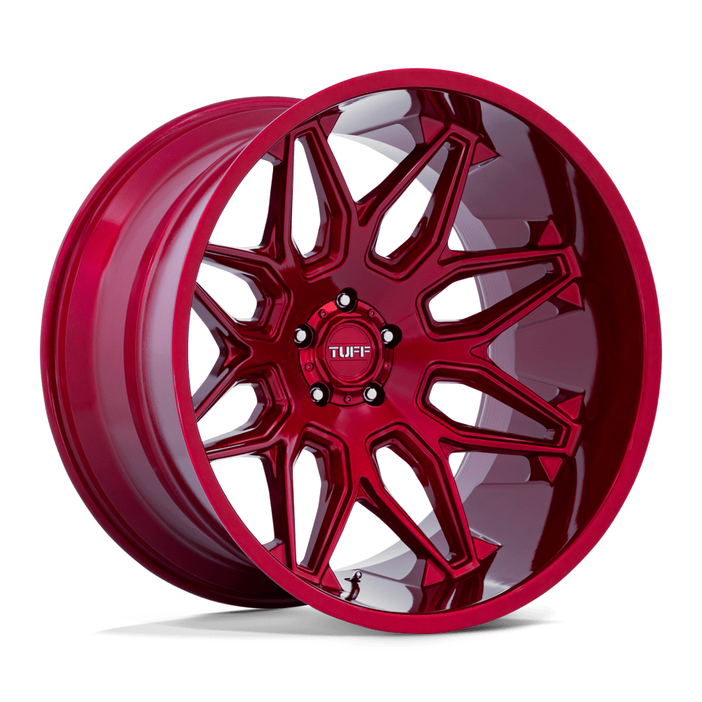 26x14 Tuff T3B CANDY RED Wheel 5x5 (-72mm)