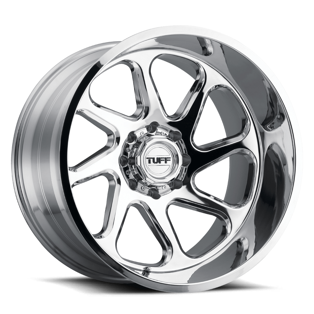 22x12 Tuff T2B CHROME - DIRECTIONAL Wheel 8x170 (-45mm)