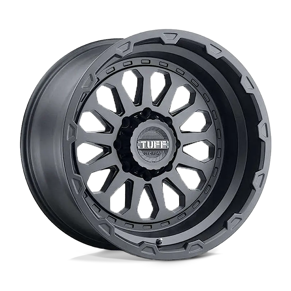 20x9 Tuff T3A MATTE BLACK Wheel 6x4.5 (15mm)