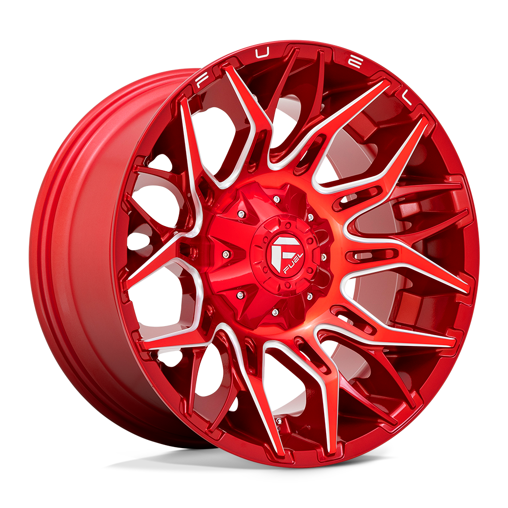 20x10 Fuel D771 Twitch Candy Red Milled Wheel 5x5.5/5x150 (-18mm)