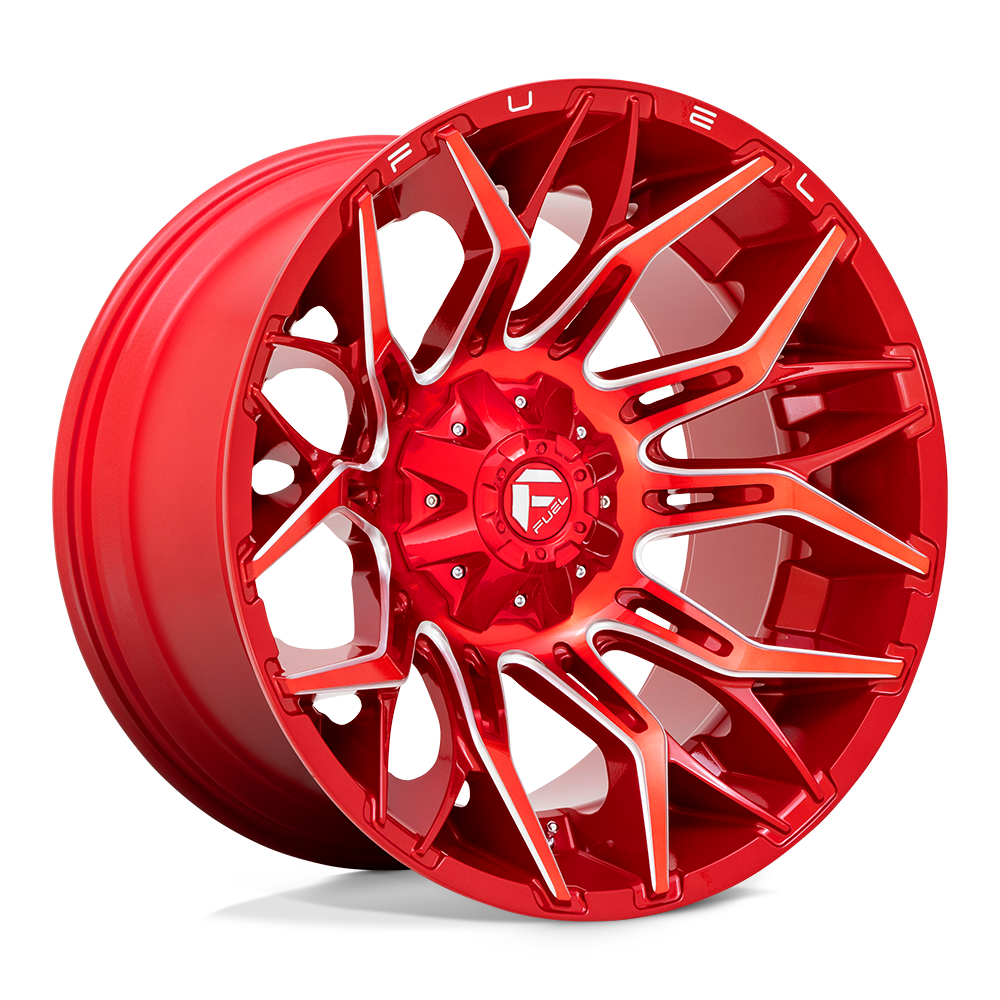 22x12 Fuel D771 Twitch Candy Red Milled Wheel 5x5.5/5x150 (-44mm)