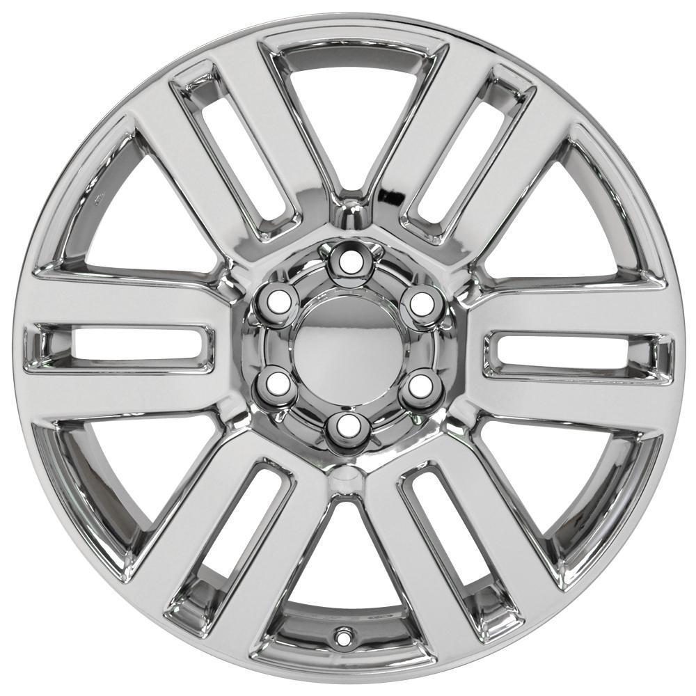 20x7 OE Wheels TY10 Chrome Wheel 6x5.5 (15mm)
