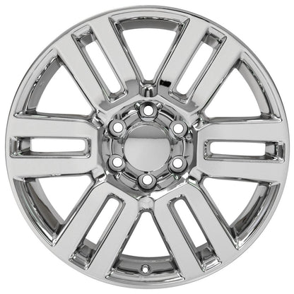 20x7 OE Wheels TY10 Chrome Wheel 6x5.5 (15mm)