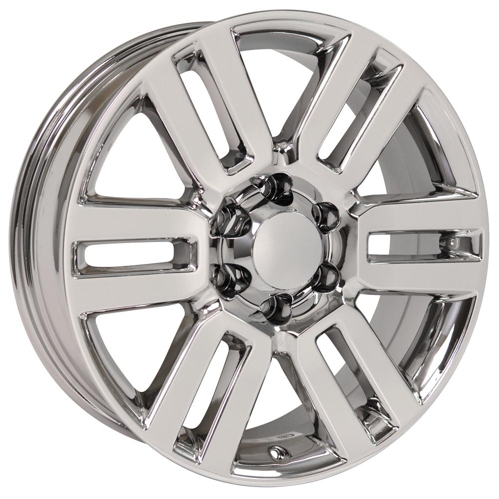 20x7 OE Wheels TY10 Chrome Wheel 6x5.5 (15mm)