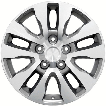 20x8 OE Wheels TY11 Silver Machined Wheel 5x150 (60mm)