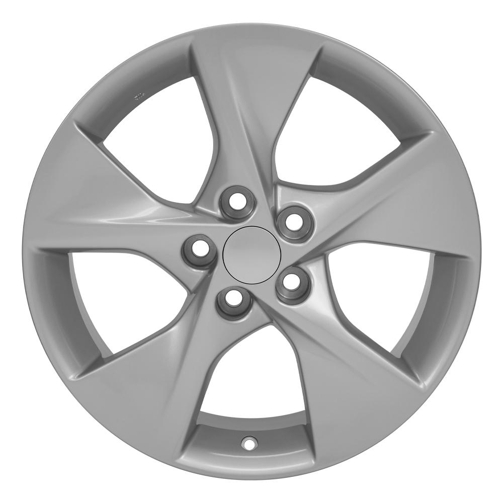 18x7.5 OE Wheels TY12 Silver Wheel 5x4.5 (45mm)