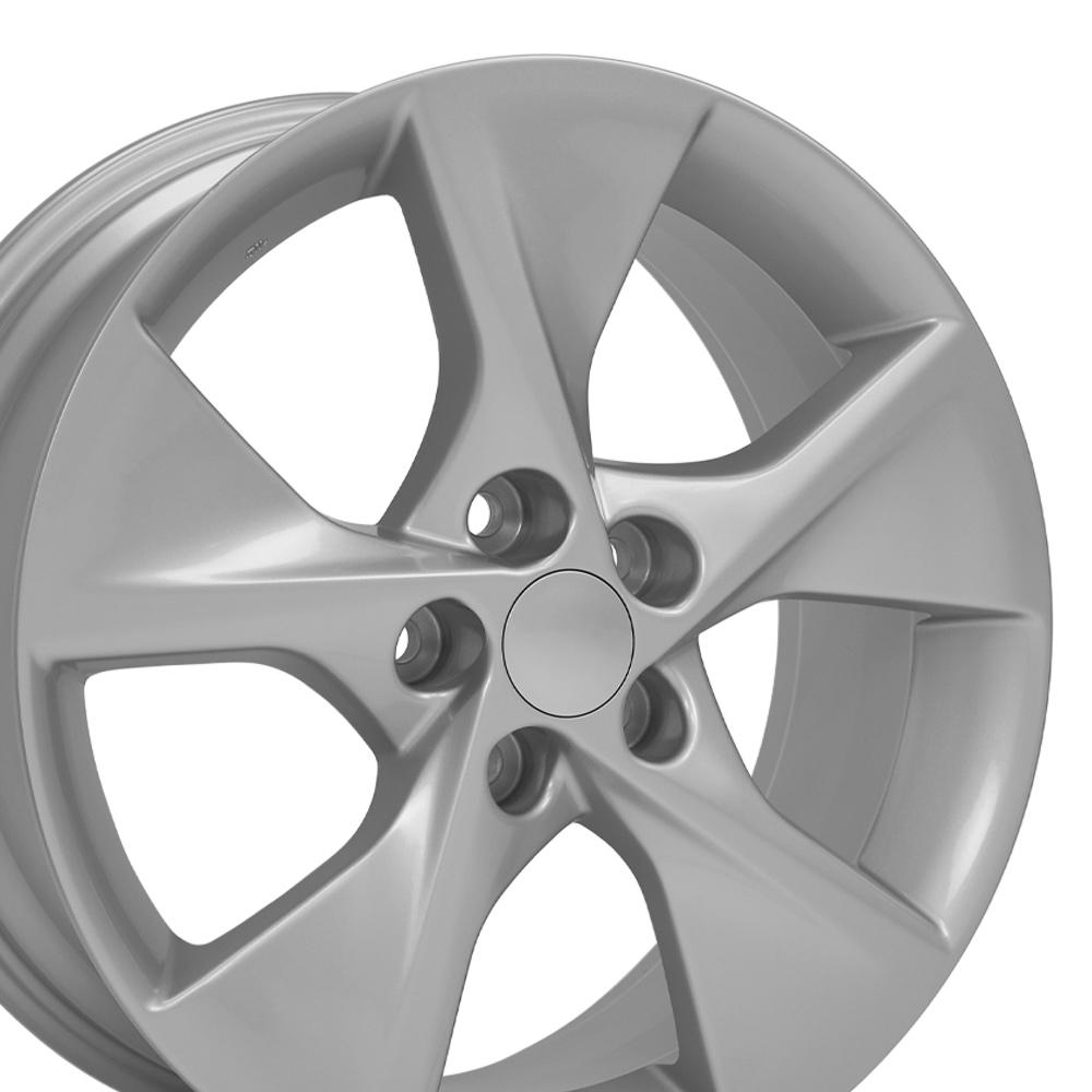 18x7.5 OE Wheels TY12 Silver Wheel 5x4.5 (45mm)