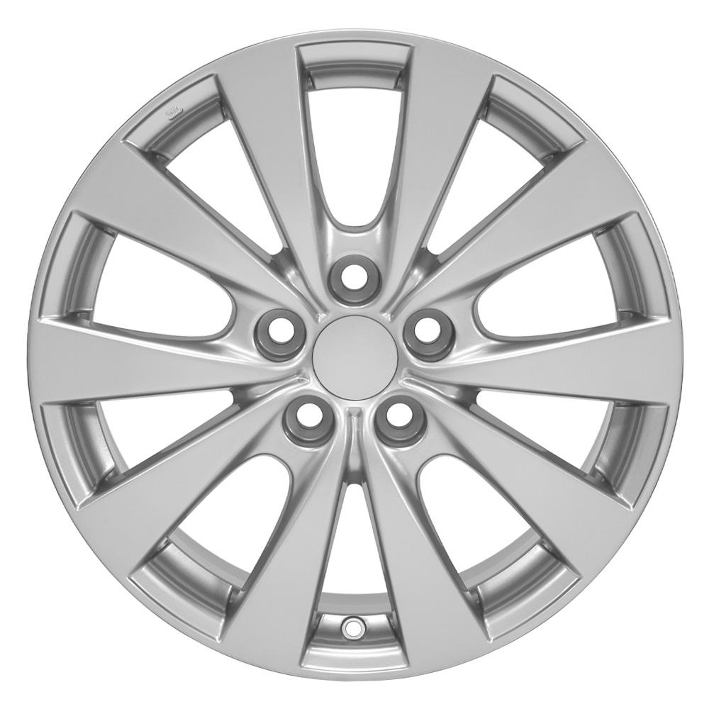 17x7 OE Wheels TY15 Hyper Silver Wheel 5x4.5 (45mm)