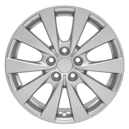 17x7 OE Wheels TY15 Hyper Silver Wheel 5x4.5 (45mm)