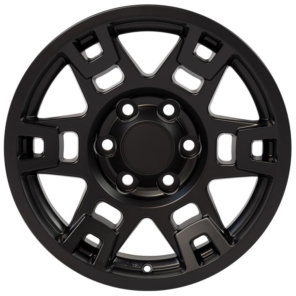17x7 OE Wheels TY16 Finish - Matte Black Wheel 6x5.5 (4mm)