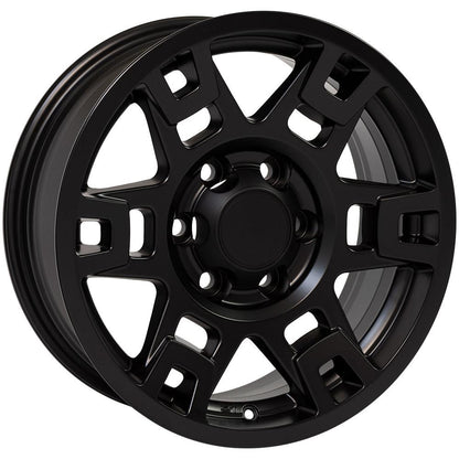 17x7 OE Wheels TY16 Finish - Matte Black Wheel 6x5.5 (4mm)