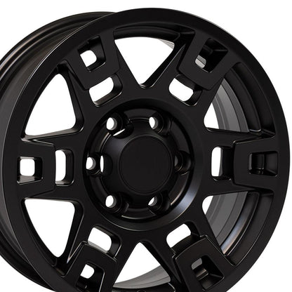 17x7 OE Wheels TY16 Finish - Matte Black Wheel 6x5.5 (4mm)