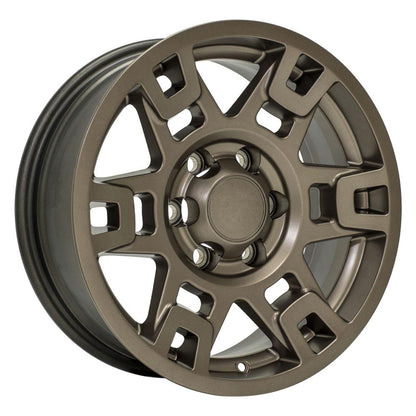 17x7 OE Wheels TY16B Bronze Wheel 6x5.5 (4mm)