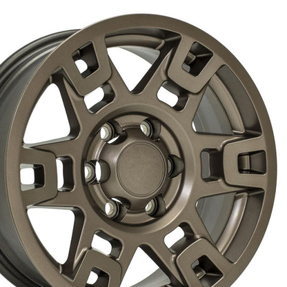 17x7 OE Wheels TY16B Bronze Wheel 6x5.5 (4mm)