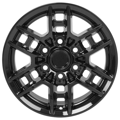 16x7 OE Wheels TY17 Gloss Black Wheel 6x5.5 (13mm)