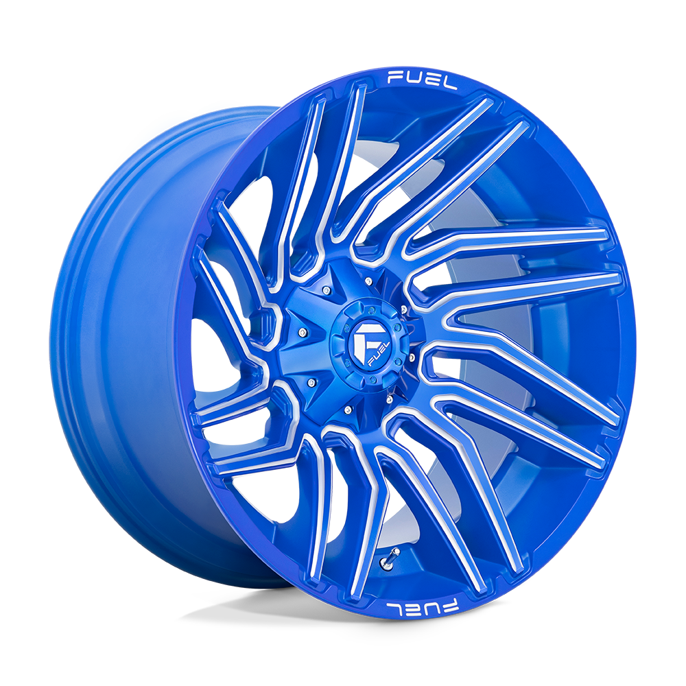 22x12 Fuel D774 Typhoon Anodized Blue Milled Wheel 5x5.5/5x150 (-44mm)