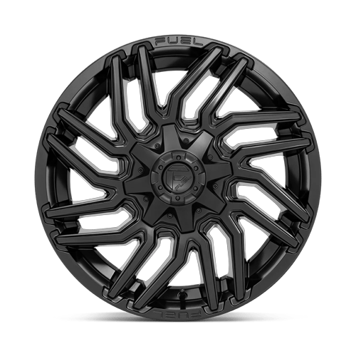 20x9 Fuel Off-Road D775 Typhoon Matte Black Wheel 6x4.5/6x5.5 (1mm)