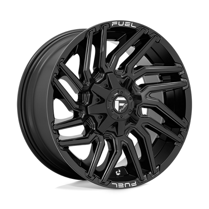 20x9 Fuel D776 TYPHOON Gloss Black Wheel 5x4.5/5x5 (1mm)