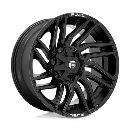 22x10 Fuel D776 TYPHOON Gloss Black Wheel 8x180 (-18mm)