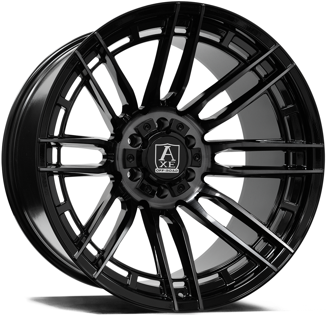 22x12 Axe Thanos Black Tinted Wheel 8x180 (-44mm)