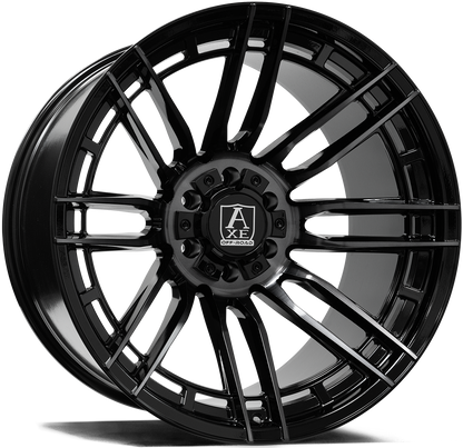 22x12 Axe Thanos Black Tinted Wheel 8x180 (-44mm)