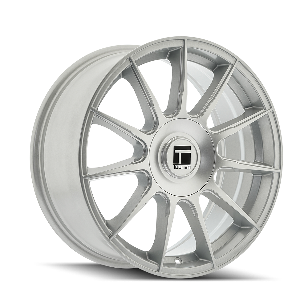 18x8 Touren 3281 TR81 Gloss Silver Wheel 5x4.5/5x5 (38mm)