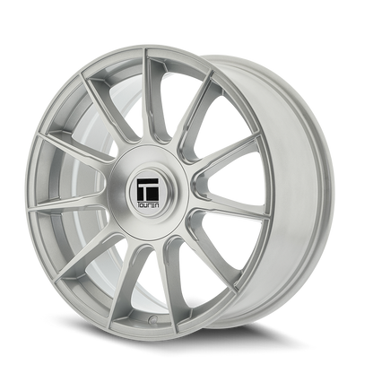 18x8 Touren 3281 TR81 Gloss Silver Wheel 5x4.5/5x5 (38mm)