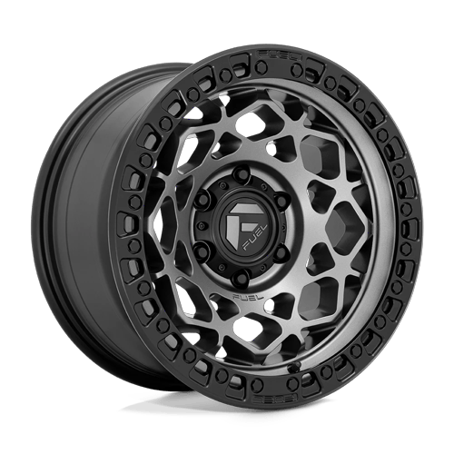 17x9 Fuel Off-Road D784 Unit Gunmetal With Matte Black Ring Wheel 6x4.5 (1mm)