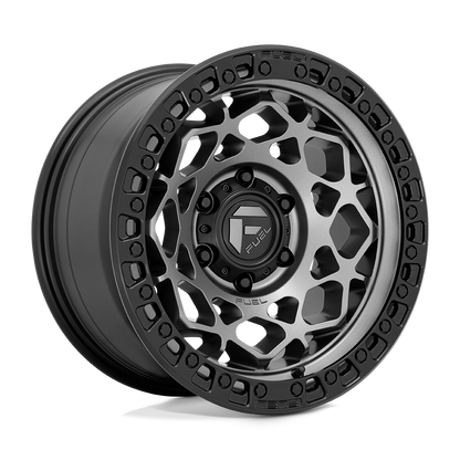 17x9 Fuel D784 UNIT Gunmetal Wheel 6x5.5 (1mm)