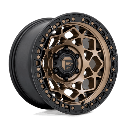 17x9 Fuel Off-Road D785 Unit Bronze With Matte Black Ring Wheel 6x4.5 (1mm)