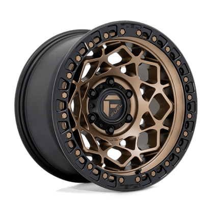 17x9 Fuel Off-Road D785 Unit Bronze With Matte Black Ring Wheel 6x4.5 (1mm)