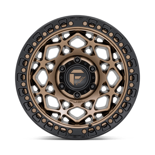 17x9 Fuel Off-Road D785 Unit Bronze With Matte Black Ring Wheel 6x4.5 (1mm)
