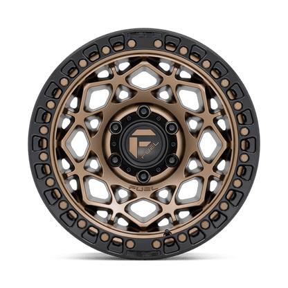 17x9 Fuel Off-Road D785 Unit Bronze With Matte Black Ring Wheel 6x4.5 (1mm)