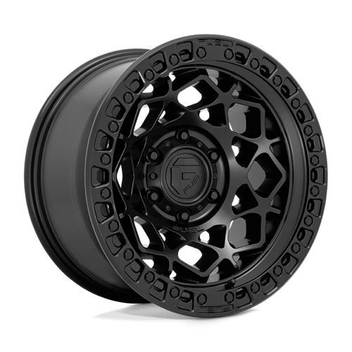 17x9 Fuel Off-Road D786 Unit Matte Black With Matte Black Ring Wheel 6x4.5 (1mm)