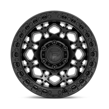 17x9 Fuel Off-Road D786 Unit Matte Black With Matte Black Ring Wheel 6x4.5 (1mm)