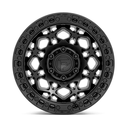 17x9 Fuel Off-Road D786 Unit Matte Black With Matte Black Ring Wheel 6x4.5 (1mm)