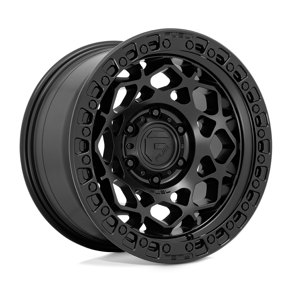 17x9 Fuel Off-Road D786 Unit Matte Black With Matte Black Ring Wheel 6x4.5 (1mm)