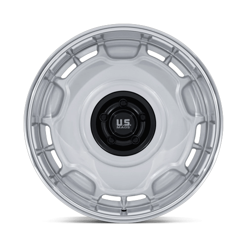 20x10 US Mags UC146 Arlington Silver Matte Black Center Wheel 5x5 (6mm)