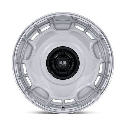 20x10 US Mags UC146 Arlington Silver Matte Black Center Wheel 5x5 (6mm)